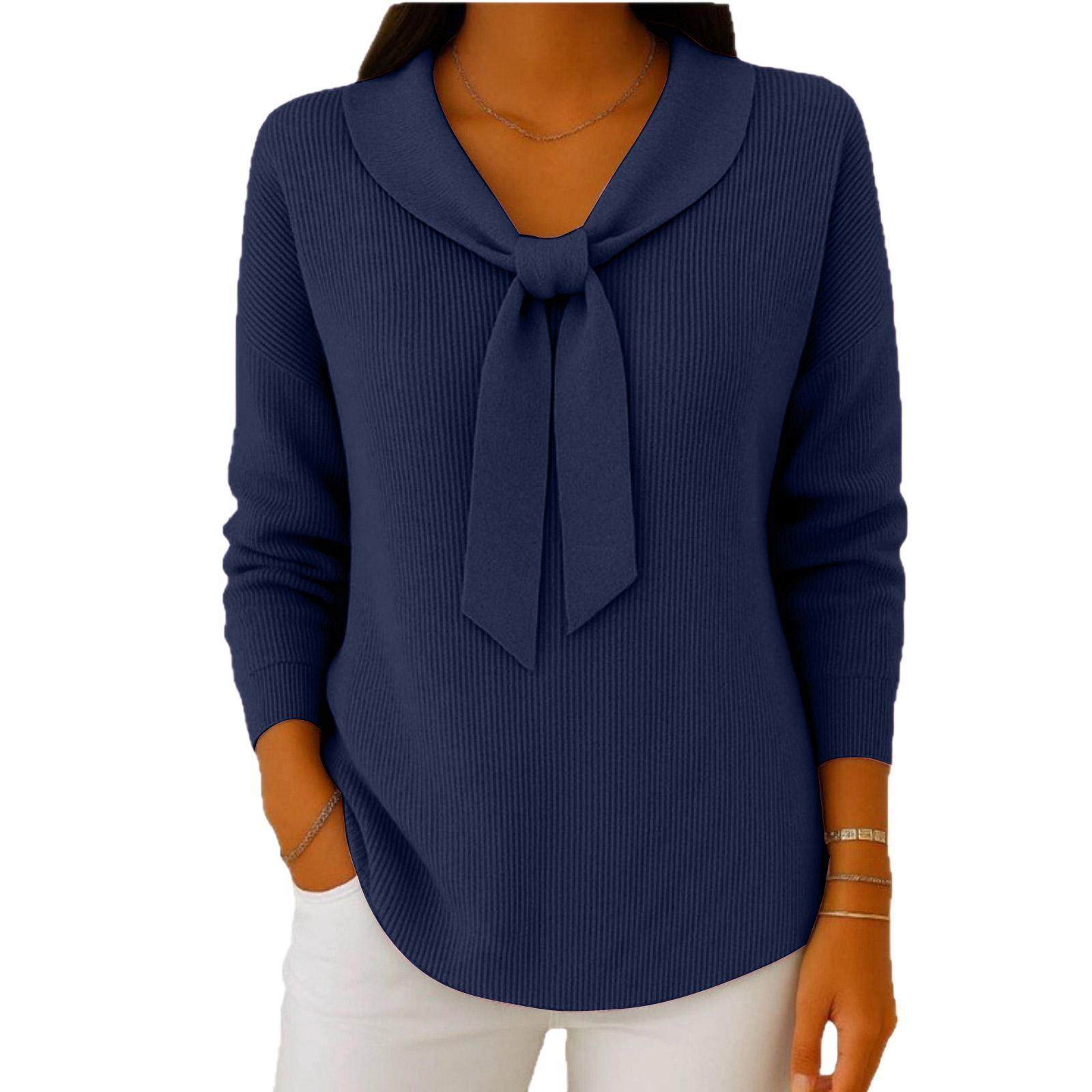 

Женский модный повседневный топ с длинными рукавами свободного кроя XL