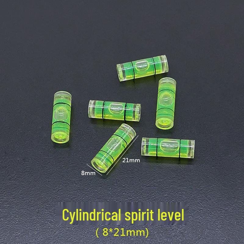 Mini Spirit Level Ruler Strip - Cylindrical Square Bubble Level (1000 Pieces)