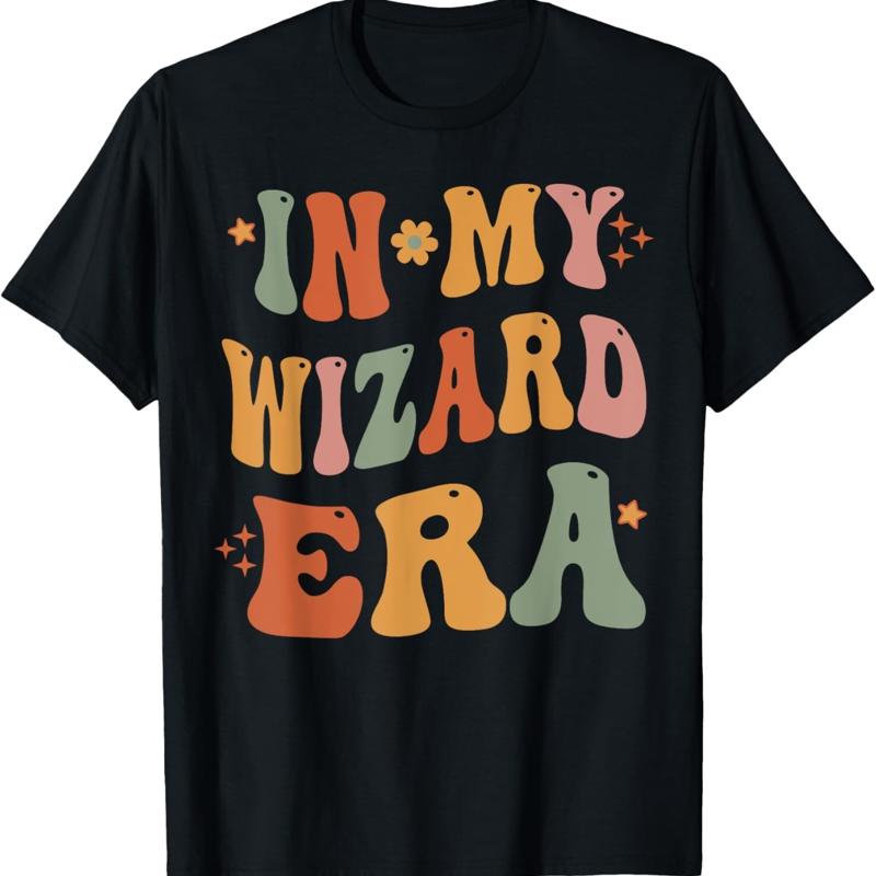 In My Wizard Era T Shirt - Men s Summer Cotton Graphic Tee S разноцветный