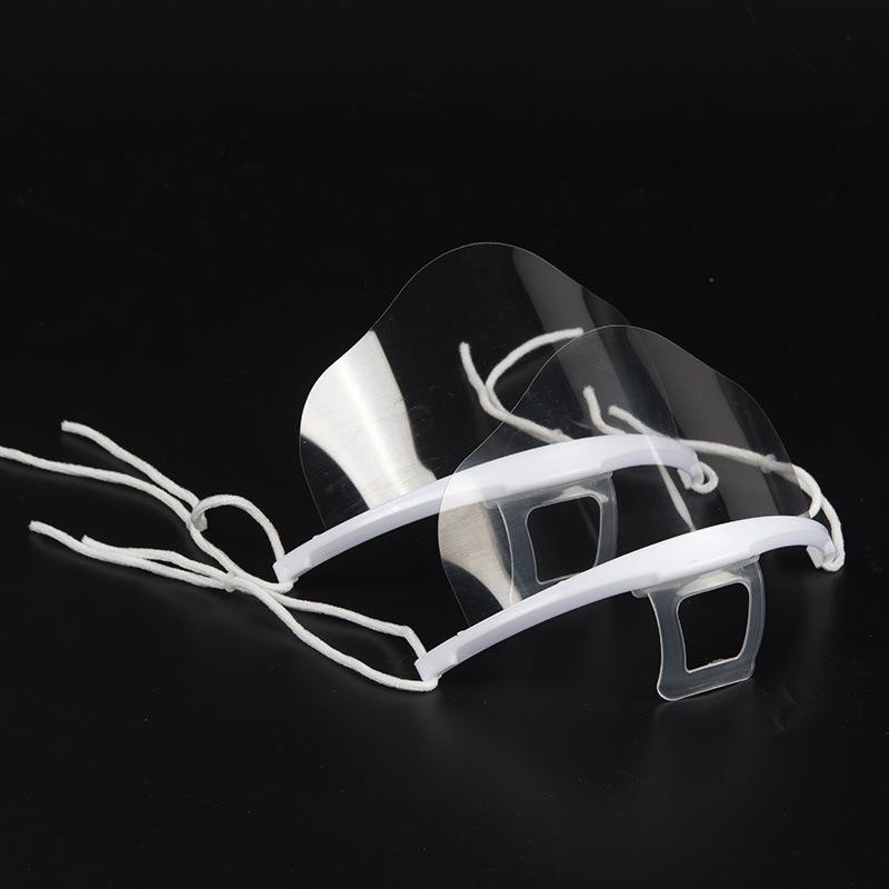 5pcs/lot Transparent Masks Permanent Anti Fog Catering Food Hotel Plastic Kitchen Restaurant Masks  Kitchen Tools