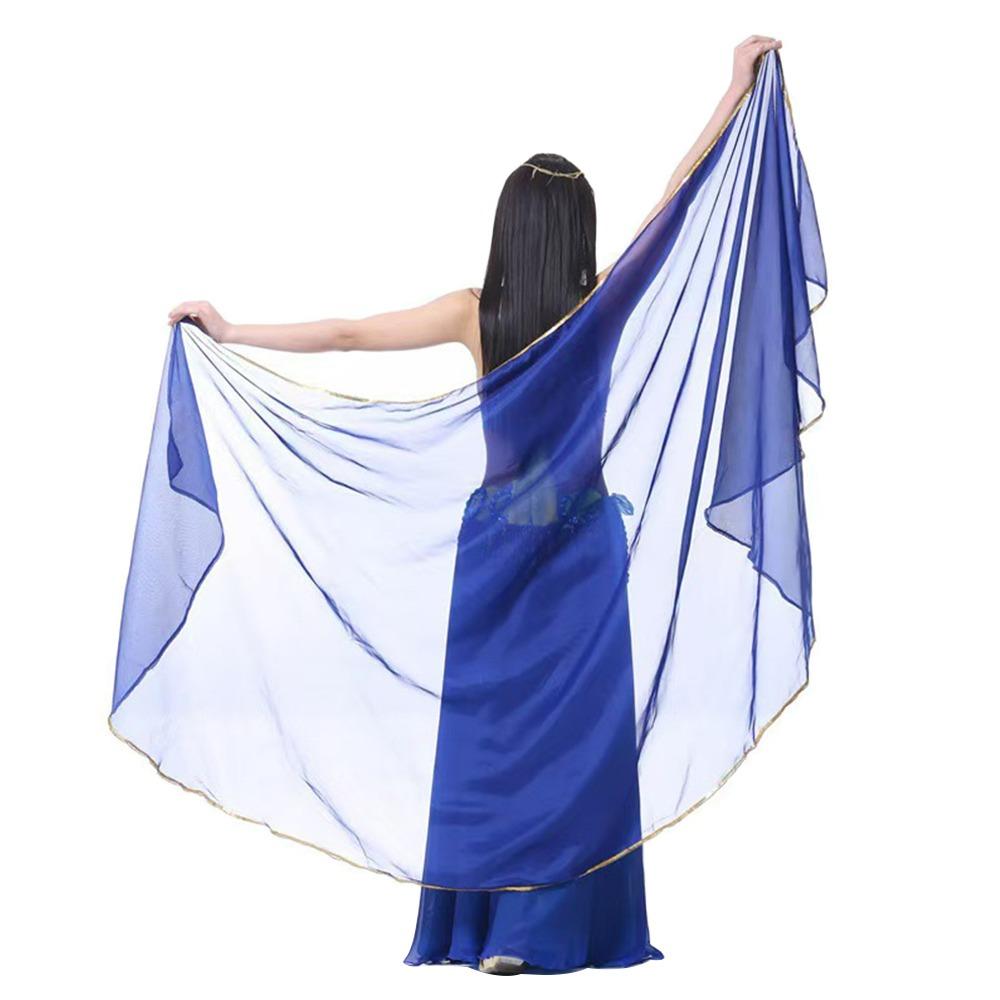 Silk Latin Belly Dance Shawls Light Performance Shawl Fashion Dancing Scarf Show Costumes