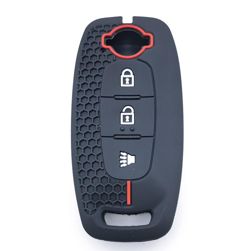

3 Buttons Car Remote Key Case Cover Shell Fob Holder Keychain For Nissan X-Trail T33 Qashqai J12 Teana Altima Ariya