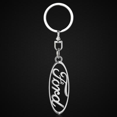 Accessori Auto Metallo 3D Portachiavi Anello Portachiavi Catena Auto Styling Per Focus Mondeo Kuga Fiesta MK7 Escort Explorer Edge 2 4 MK2 MK4