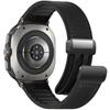 Leather Silicone Watch Band for Samsung Galaxy Watch 7 Ultra 47mm Magnetic Watchband for Samsung Galaxy Ultra 47mm Watch Straps
