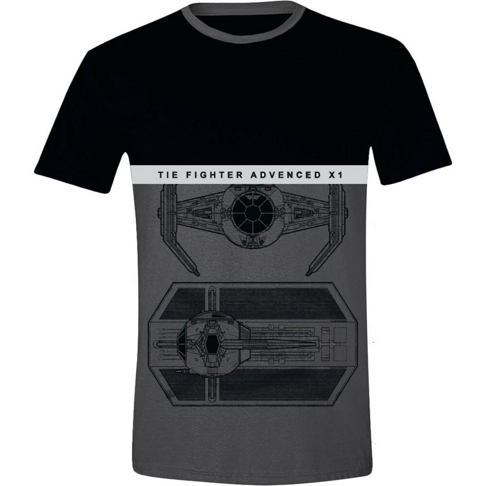 Star Wars Tie Fighter Advanced Official Merchandise T-shirt MLXL New XXXL