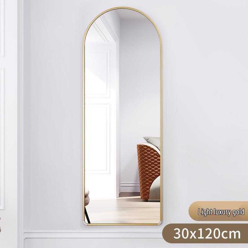 Full-Length Floor Mirror: Stylish Wall-Mounted Dressing Mirror for Bedrooms and Fitting Rooms