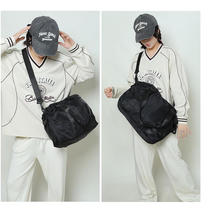 Large Capacity Nylon Travel Bag: Splash-Proof, Dry/Wet Separation, Maternity & Yoga Handbag