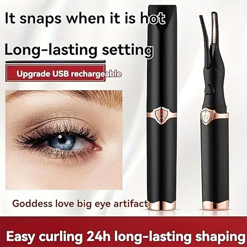 1PC Electric Eyelash Curler, Electric Heating Curler For Eyelash Perming, Intelligent Constant Tempe