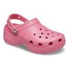 Crocs Women's Classic Platform Clog Hyper Pink Comfort Slip On 206750-6VZ