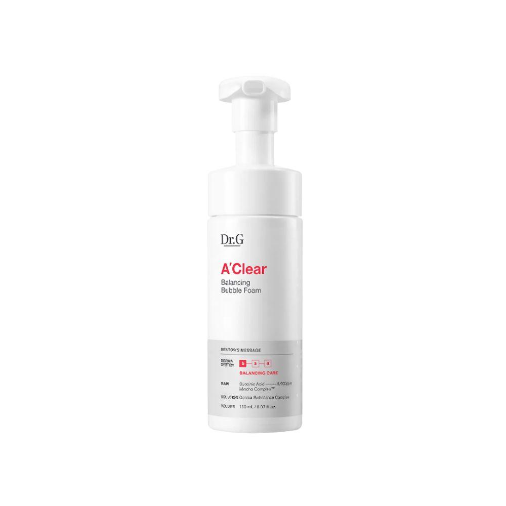 DR.G A Clear Balancing Bubble Foam Gentle Acne Care Cleanser 150ml