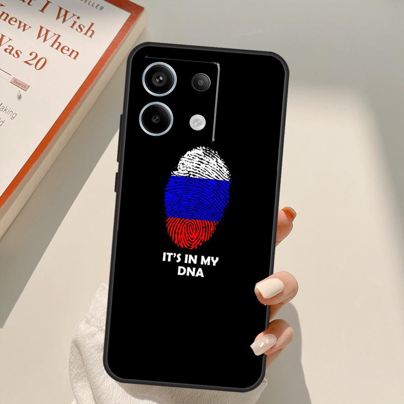 Russia Russian Flags Emblem Funda For Xiaomi Redmi Note 13 14 9 10 12 11 Pro 11S 12S Case For Redmi 15 C 12C 13C 14C 10C