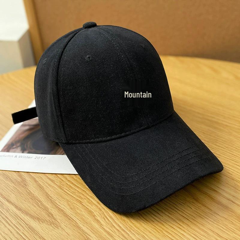 Riya Korean Style Unisex Large Baseball Cap - Autumn/Winter Duckbill Hat