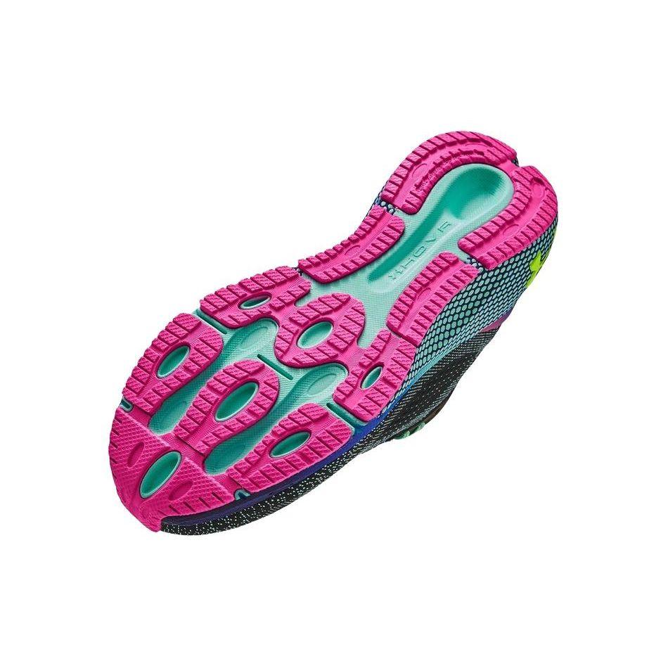 Under Armour  HOVR Machina 2 Speed Overdrive Women Sneakers Black Lime-Surge 3026499-001