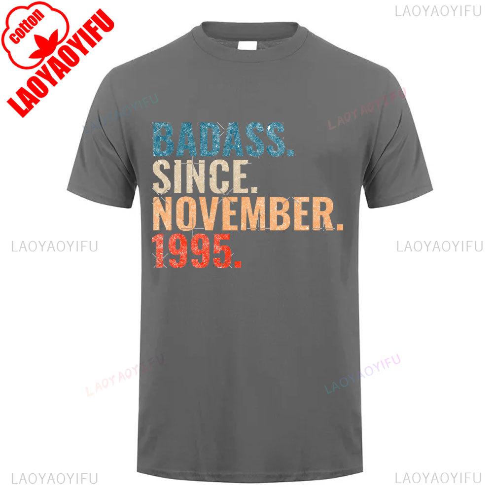 

Retro Style 1995 Cotton T Shirt Vintage 90s Summer Short Sleeve Comfortable Unisex Round Neck Tee Casual Graphic Breathable Top 3XL