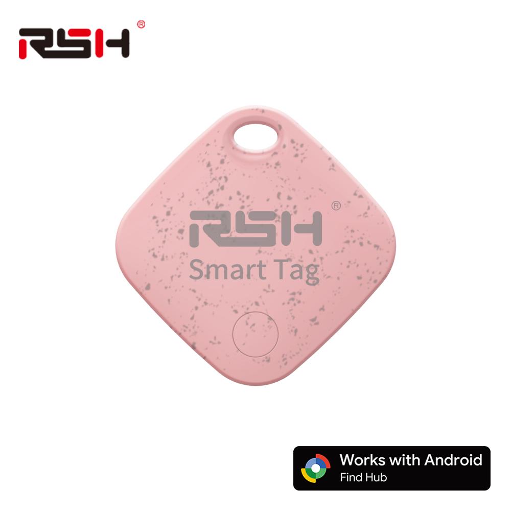 RSH Android GPS Tracker Work With Google's Find Hub Key Finder New Eco Smart Tag for Xiaomi Samsung Pixel Huewei Global Tracking
