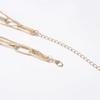 Mehrschichtiger Liebesschloss-Anhänger Choker Mode Steampunk Vorhängeschloss Herz Kettenhalskette Damenschmuck
