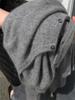 2026 Spring/Autumn Women's Korean Style 100% Pure Wool Cardigan - Round Neck, Thin Cashmere Knit Sweater Coat
