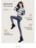 Women's High-Waisted Slimming Velvet-Lined Winter Jeans - Korean-Style, Tight, Versatile Pencil Leg