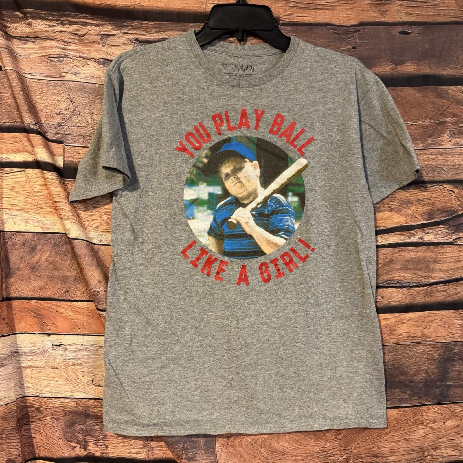 The Sandlot M You Play Ball Like A Girl Ham Porter Movie Quote SS Tee Unisex T-Shirt S