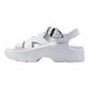 Jordan Beach Sandals Women's White/Metal Silver IB8841-100