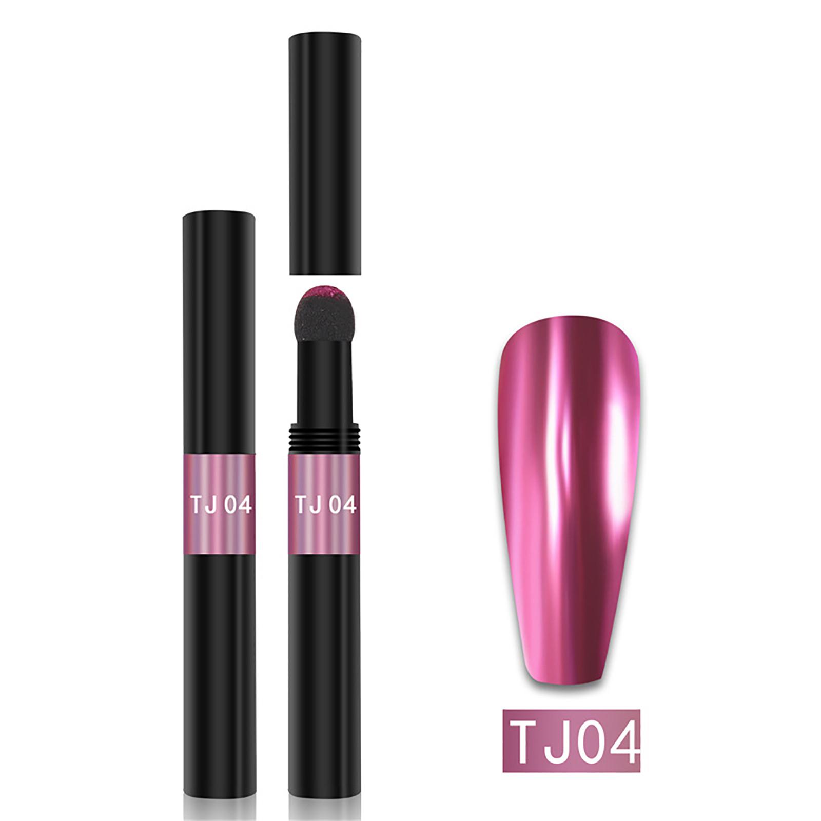 

Пудра для ногтей Chrome Cushion Pen Пудра для ногтей с зеркальным эффектом 12X2.3X2.3CM