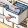 Foldable Large-Capacity Wardrobe Storage Box with Drawer Organizer