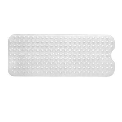 Bath Tub Shower Non-Slip Bath Soft Bathroom Bathmat with Strong Suction Cups