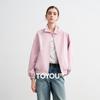 Chuyu Women's Spring Loose Lapel Jacket