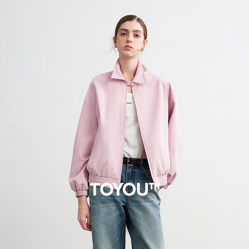 Chuyu Women s Spring Loose Lapel Jacket L