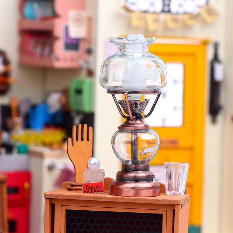 1:12 Puppenhaus Miniatur Led Licht Kerzenhalter Lampe Schreibtisch Lampe Hause Beleuchtung Modell Möbel Dekor Spielzeug Puppe Haus Zubehör