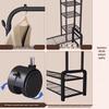 Floor-standing Double-Pole Clothes Drying Rack