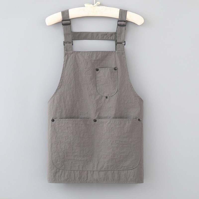 Apron for Home Kitchen Accessories Household Adjustable Shoulder Straps Work Clothes Waterproof Catering Milk Tea Shop Workwear