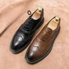 Fashion Men Oxfords Brogue Shoes Classics Men's Formal Shoes Casual Business Flats Dress Party Wedding Footwear Zapatillas Para Hombre