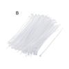100Pcs Nylon Universal Cable Tie Buckles Multipurpose UV Resistant Cable Ties Tool Heavy Duty Self-Locking Zip Ties Holder