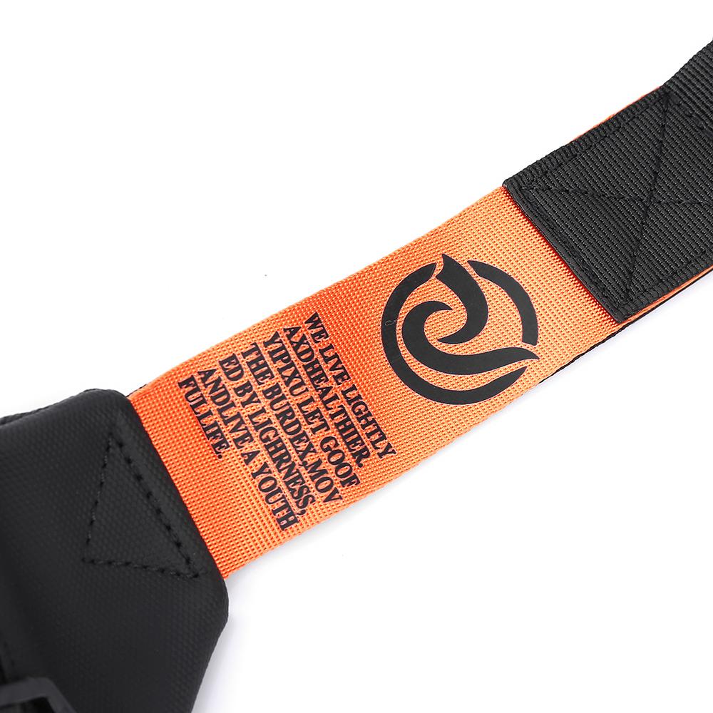 New functional trendy chest bag, large capacity trendy brand single shoulder crossbody bag, cycling functional bag