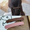 Frosted Back of The Head Hair Clips Headdress Female Lady Simple Large Hair Clip Spring Clip Hair Styling Hairpin Korean Fashion