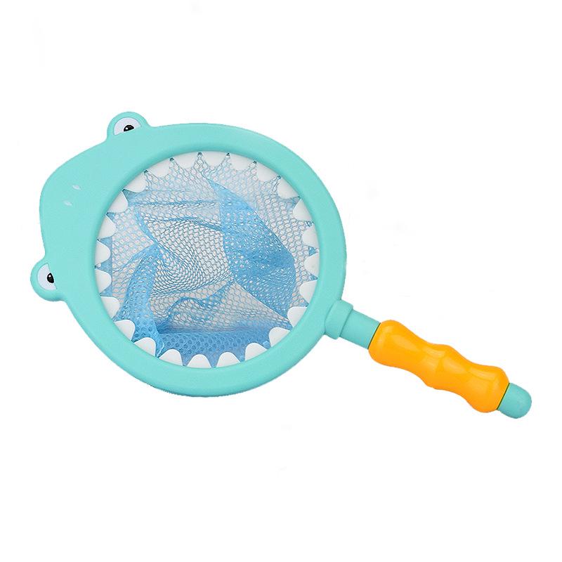 Color-Changing Animal Bath Toy Set: Temperature-Sensitive Water Play with Shark Scoop and Fish Toys