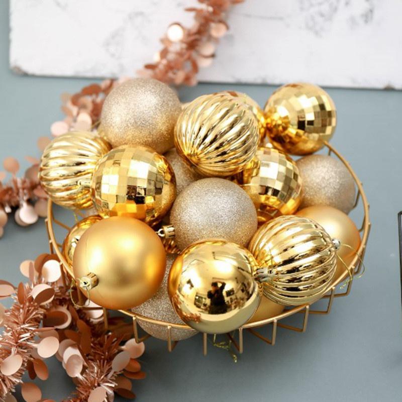 NEW 36Pcs Christmas Tree Hanging Balls Baubles Ornaments for Party Supplies Holiday Decorations