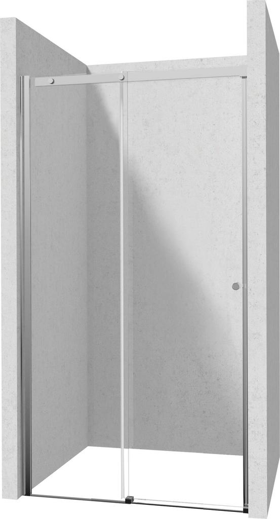 Drzwi Prysznicowe 100 Cm - Przesuwne Chrom Ktsp010P