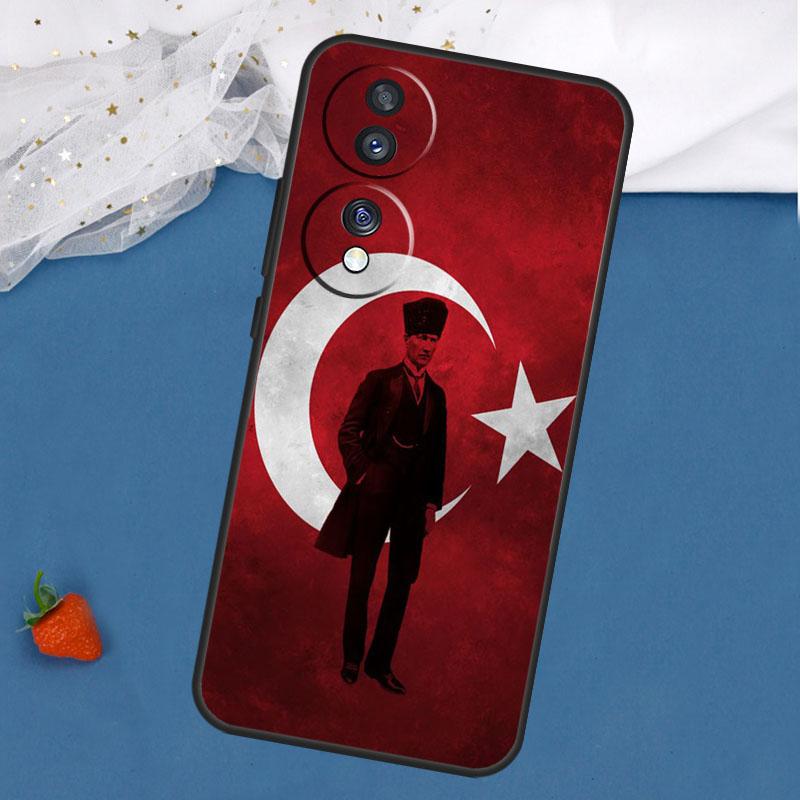 

Turkei Turkey Ataturk Flag Case For Honor Magic 8 5 6 7 Pro 200 400 50 70 90 Lite Win RT X8c X8b X9a X9b X9c X9d Cover Honor Magic6 Lite