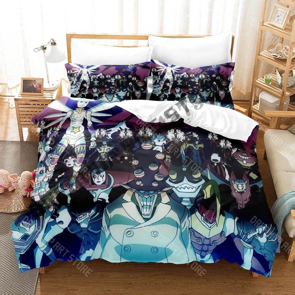 3D Print D Gray Man Bedding Set Single Twin Full Queen King Size Bed Set Adult Kid Bedroom Duvetcover Sets Anime Bed Sheet