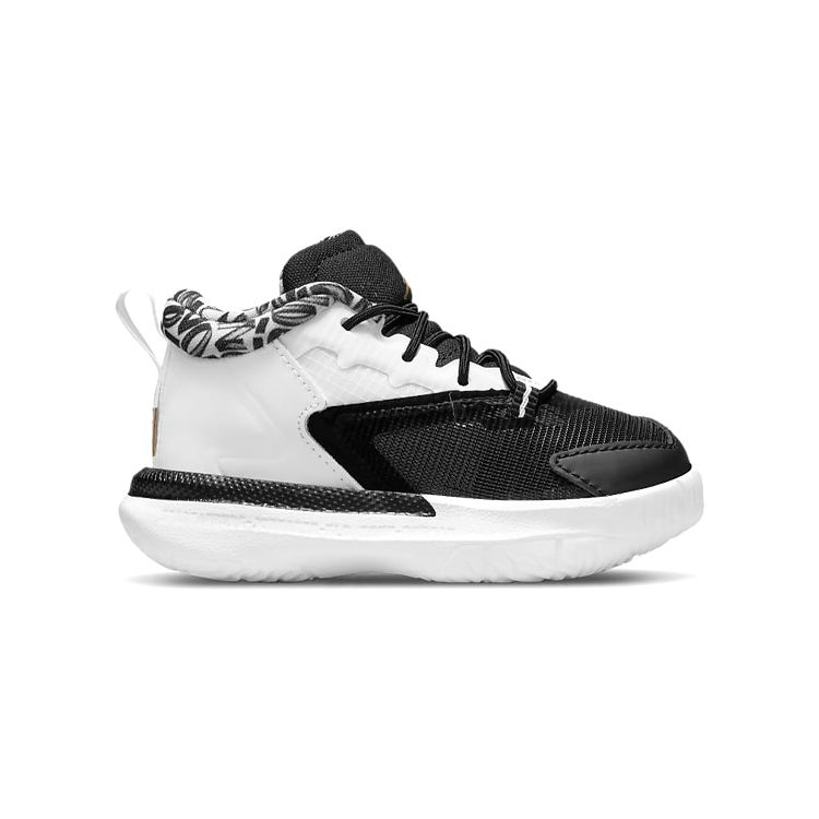 Air Jordan Zion 1 TD Gen Zion Baby Sneakers White Black Metallic-Gold DC2023-002