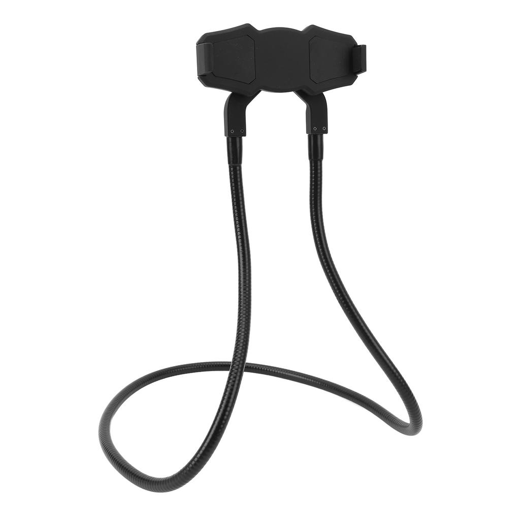 Neck Phone Holder 360 Degree Rotating Hands Free Bendable Gooseneck Phone Tablet Stand for Selfie Live Streaming