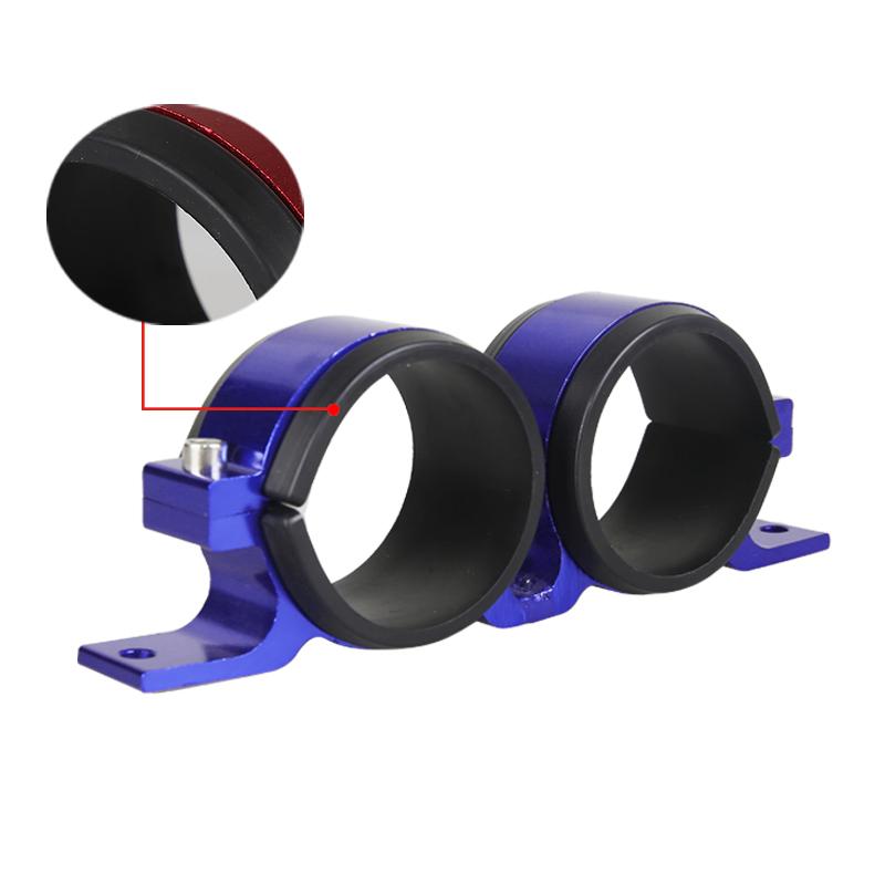 JKdreamer Dual Twin Fuel Pump Mount Bracket 60MM Fuel Filter Clamp 60mm Cradle For Car Modified TK-CA747K2