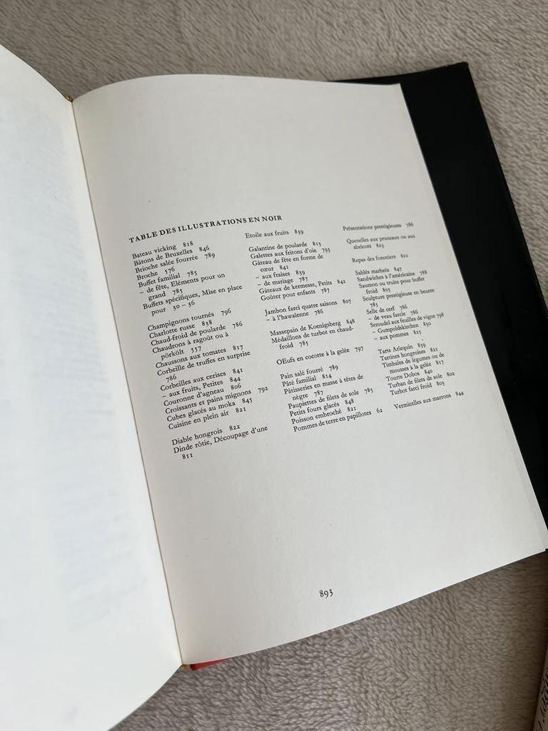 [USED] French Cuisine Buffets & Receptions Book Rare