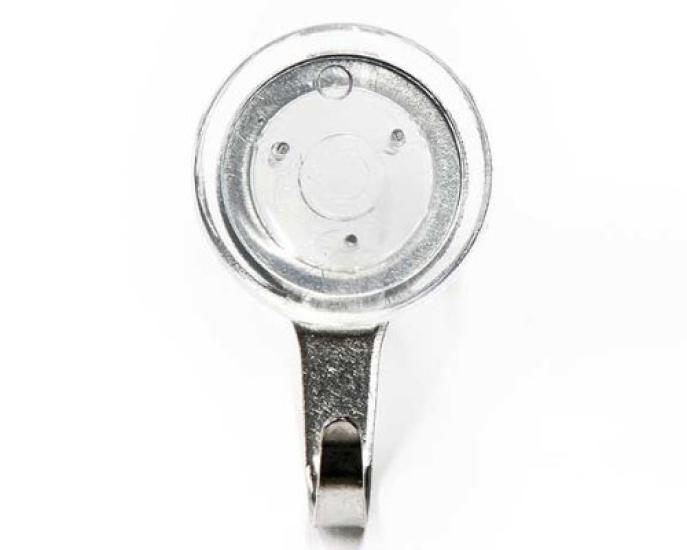 Daiichi Steel Industry Hooks for and Pack of Weight 7kg (Markey) Three-Pin Drywall, Plywood, Wood, Clear, 2, Capacity