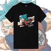 Dragon Ball Joint Tshirt UTEE Genuine Authorized Super Saiyan Ultrablue Shortsleeved Pure Cotton Trendy Brand Sun Wukong Top