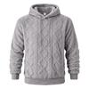 Autumn Winter Men High Street Casual Double-Sided Velvet Hooded Hoodies Sports Style Trend Pullover Sweatshirts