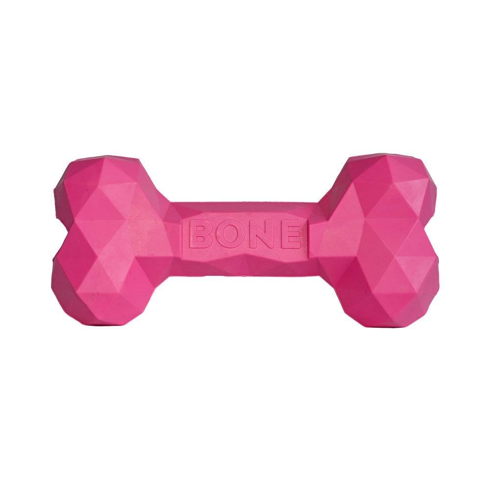 Rubber  Shaped Bone Toys Bite-resistant Pet Chew Toy Pet Leaky Food Bone Toy  Gift