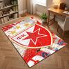 SLAVIA PRAG (1) Büroteppiche geeignet für Wohnzimmer Schlafzimmer Büros und Küchen ein Geschenk für moderne Wohnkultur